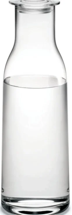Minima flaska med lock glas 90 cl.