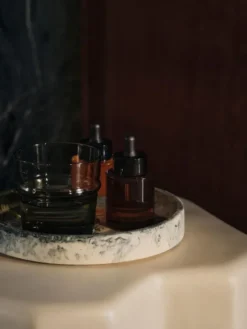 Mist Tray - Ø20 - Emerald Off-white