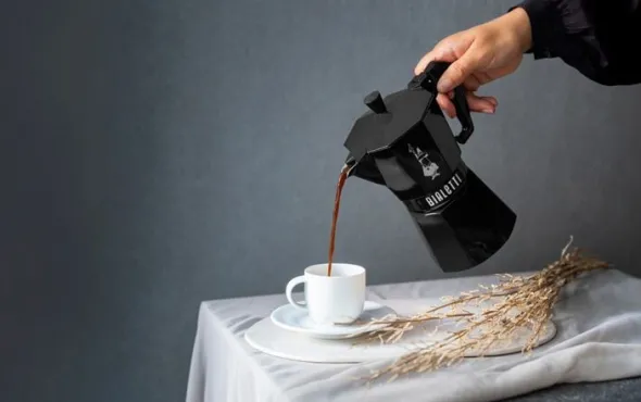 Moka Exclusive espressokande, 3 kop Bialetti