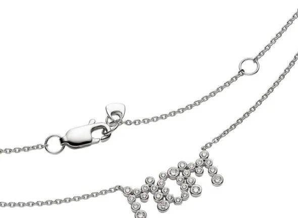 Mom Collet Necklace Silver