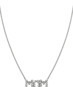 Mom Collet Necklace Silver