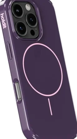 Mono Case Magsafe iPhone 16 Pro Deep Plum/Pink