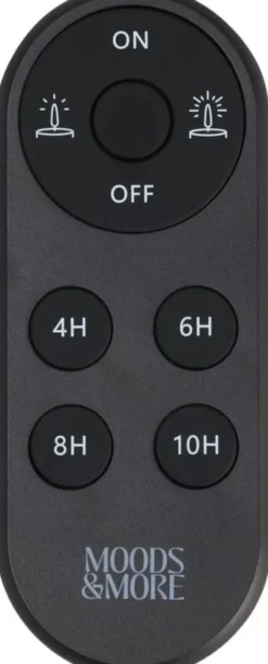Moods & More - Remote Control, Oval, Black, 40x100x13 mm