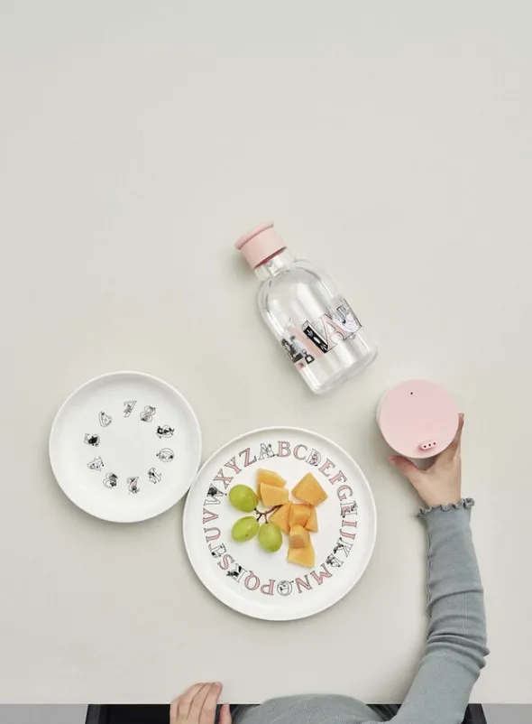 Moomin ABC dricksflaska 0.5 l. Moomin salmon