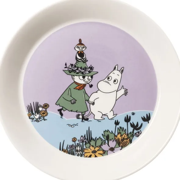 Moomin Arabia Arabia 19cm tallerken Venner For Evigt 80