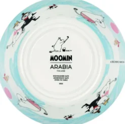 Moomin Arabia 15 cm skål Vinterbadning