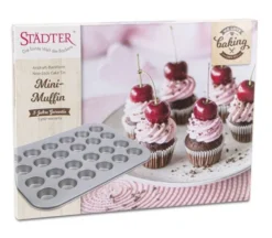 MUFFINSPLÅT 35 x 27 cm silver Mini