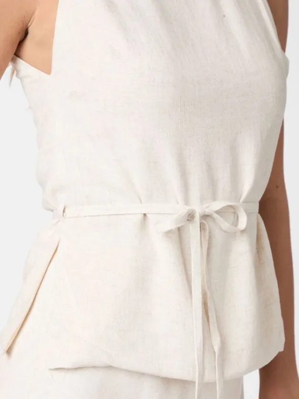 Nassa Linen Top