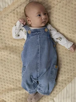 NBNTAYA LOOSE DNM OVERALL 1166-FD L
