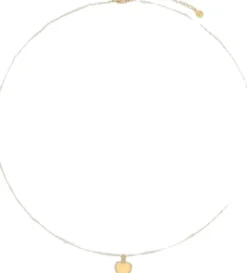 Necklace mini pearl & heart