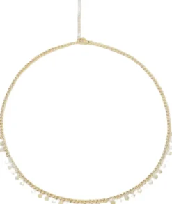 Necklace with small coins