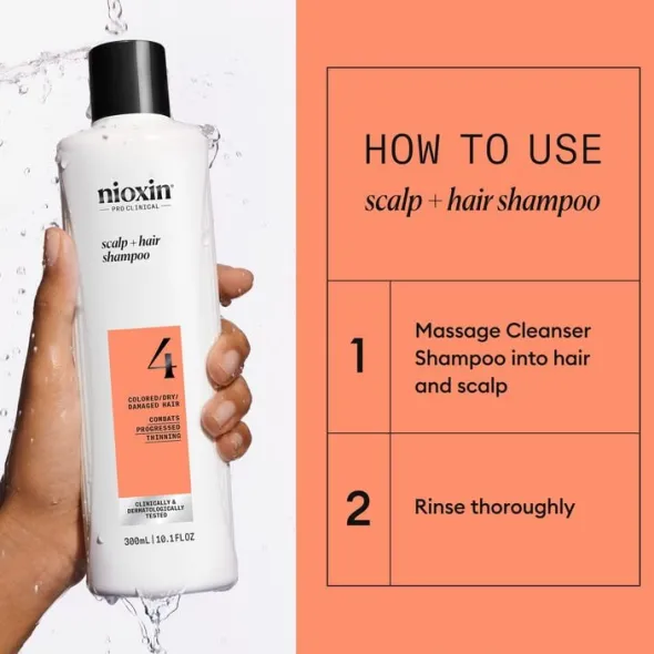 Nioxin System 4 Shampoo 300 ml