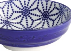 Nippon Blå fad 9,5x3cm Stjerne
