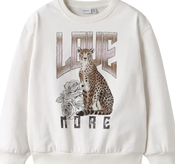 NKFBEO LS NREG SWEAT BRU BOX