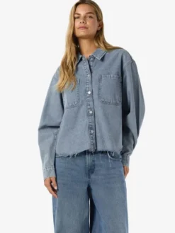 NMALVA L/S DENIM SH SHCKET AZ452LB