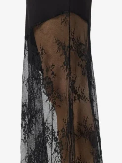 NMTIKA S/L LONG ASSYM LACE INSERT D