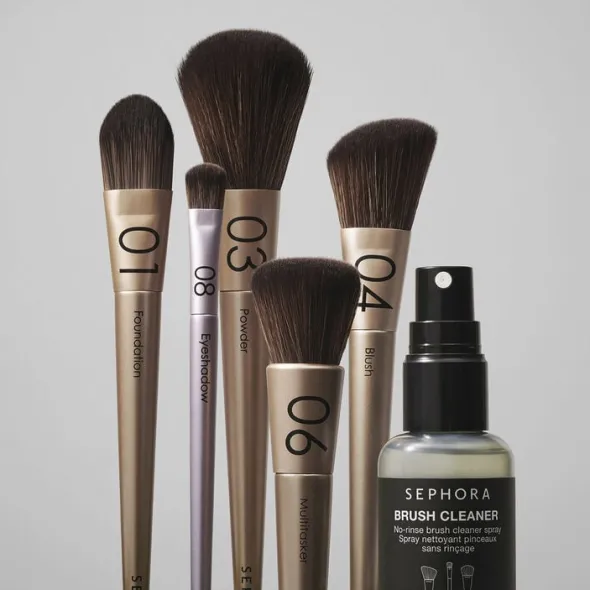 No-Rinse Brush Cleaner Spray