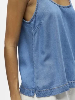 OBJFRAME SINGLET DENIM TOP 145 ND