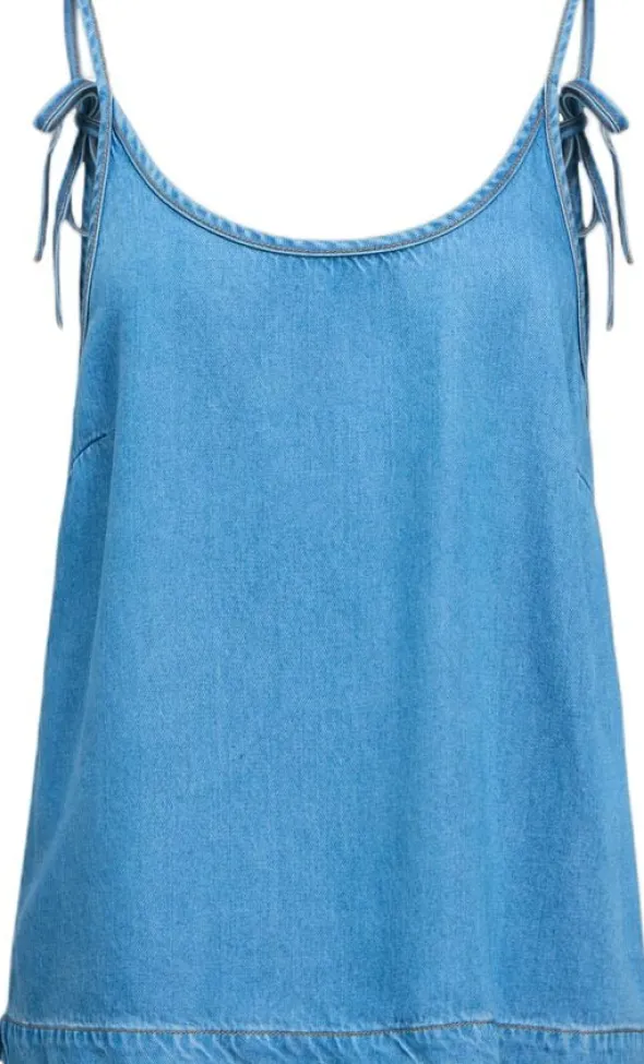 OBJFRAME SINGLET DENIM TOP 145 ND