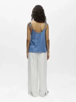 OBJFRAME SINGLET DENIM TOP 145 ND