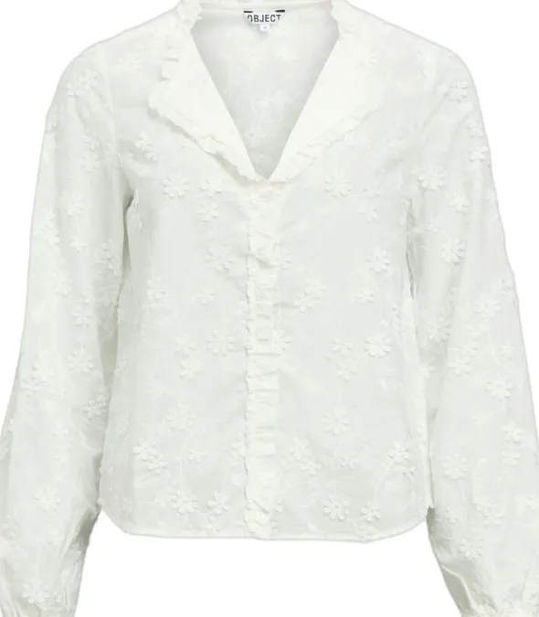 OBJKARLI L/S RE SHIRT NOOS