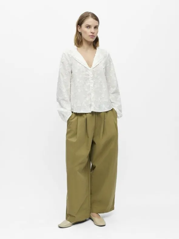 OBJKARLI L/S RE SHIRT NOOS