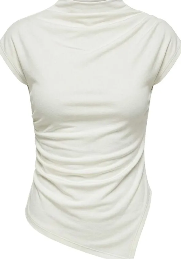 OBJKELLY S/L HIGH NECK TOP E TNE 26