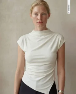 OBJKELLY S/L HIGH NECK TOP E TNE 26