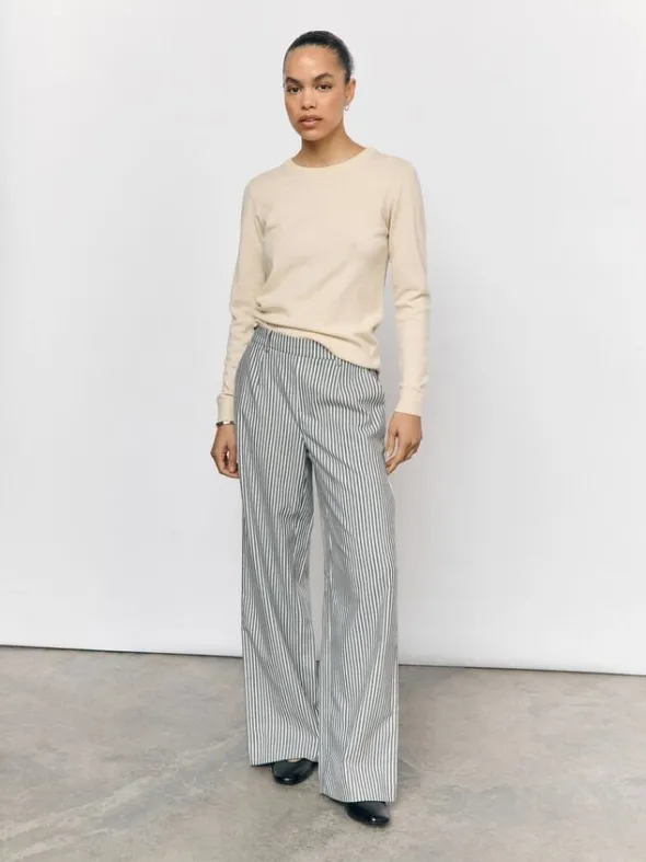OBJLISA WIDE PANT AOP NOOS