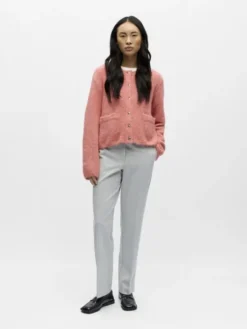 OBJSAGGIA RE L/S KNIT CARDIGAN NOOS