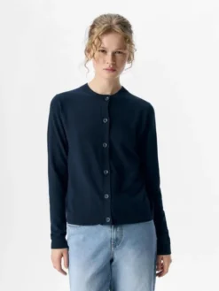 OBJTHESS L/S SHORT CARDIGAN NOOS