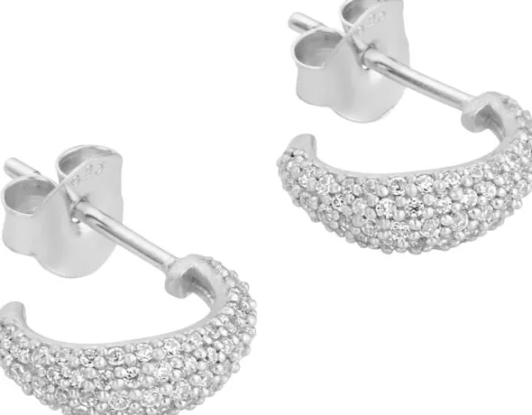 Ocean Flow Hoop Sparkle Small
