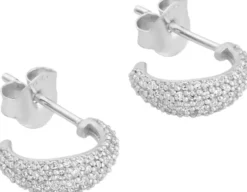 Ocean Flow Hoop Sparkle Small
