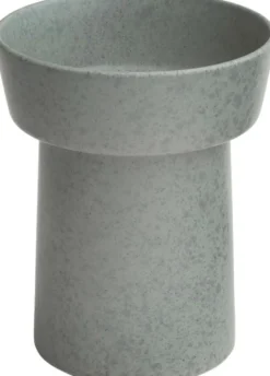 Ombria vase 20 cm. granitgrøn