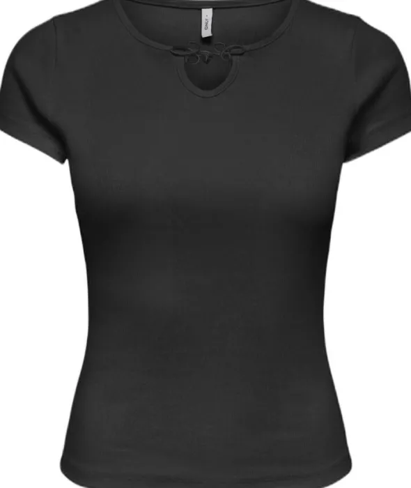 ONLCARO S/S DETAIL TOP CS JRS