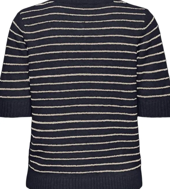 ONLCHESTER LIFE SS STRIPE CARDI CC