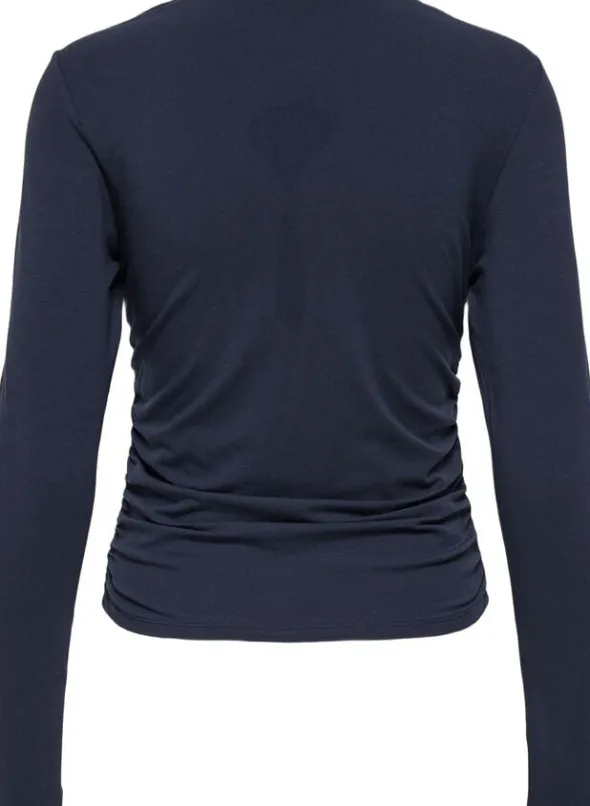 ONLMIRA LIFE L/S RUCHING TOP JRS NO