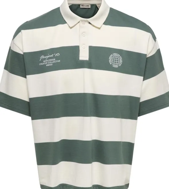 ONSDEVIN RLX SS RUGBY POLO TEE