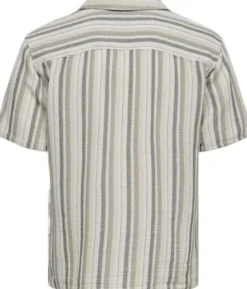 ONSTREV LIFE REG STRIPE SS SHIRT NO