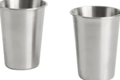 Outdoor Market Steel Cup - Set of 2 - Medium