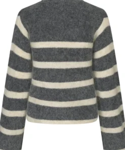 Ovalis Mohair Blend Knit Wide Sleeve Cardigan