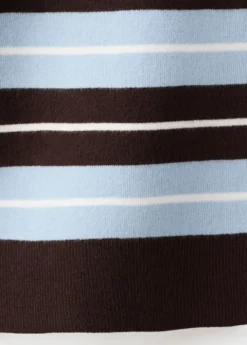 Oversized striped sweater