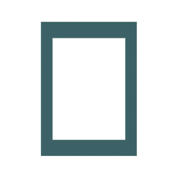 Passepartout - Indian Teal - A5 (window: A6)