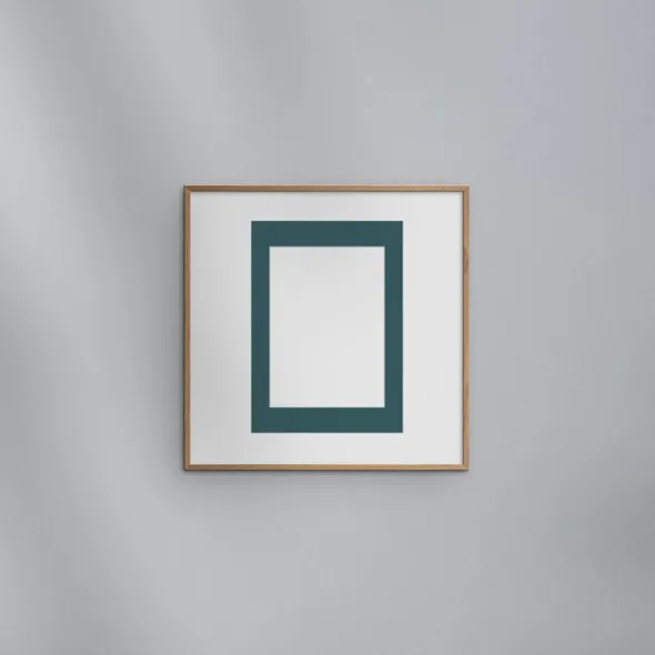 Passepartout - Indian Teal - A5 (window: A6)
