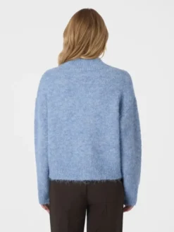 Paulina Fluffy Knit Blouse