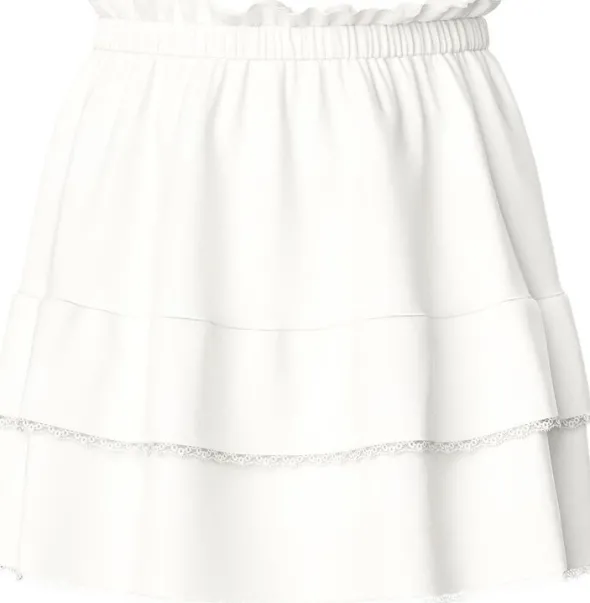 PCALBA MW SHORT SKIRT WVN NOOS BC