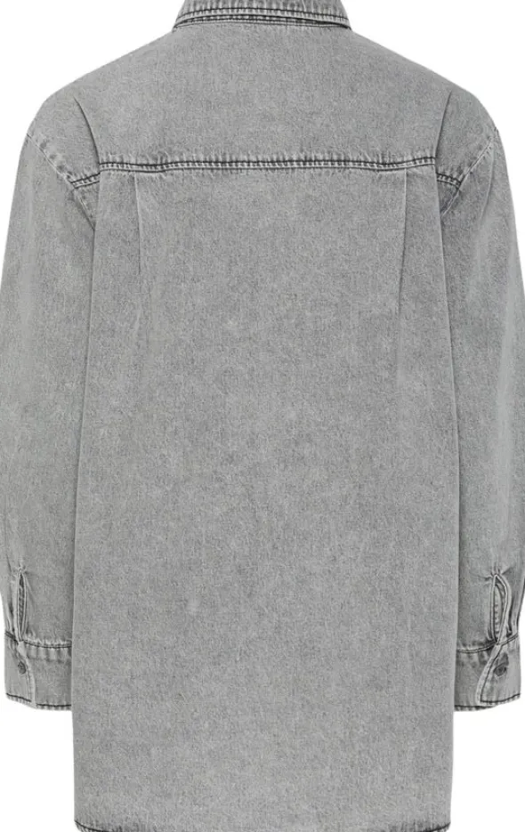 PCMAISIE LS DENIM SHIRT NOOS BC