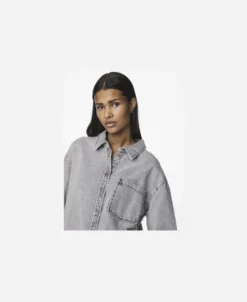 PCMAISIE LS DENIM SHIRT NOOS BC