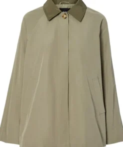 PCVILMA LS A-SHAPE TRENCHCOAT CP BC