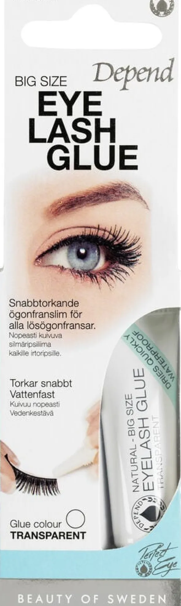 PE Eyelash glue natural -big size N